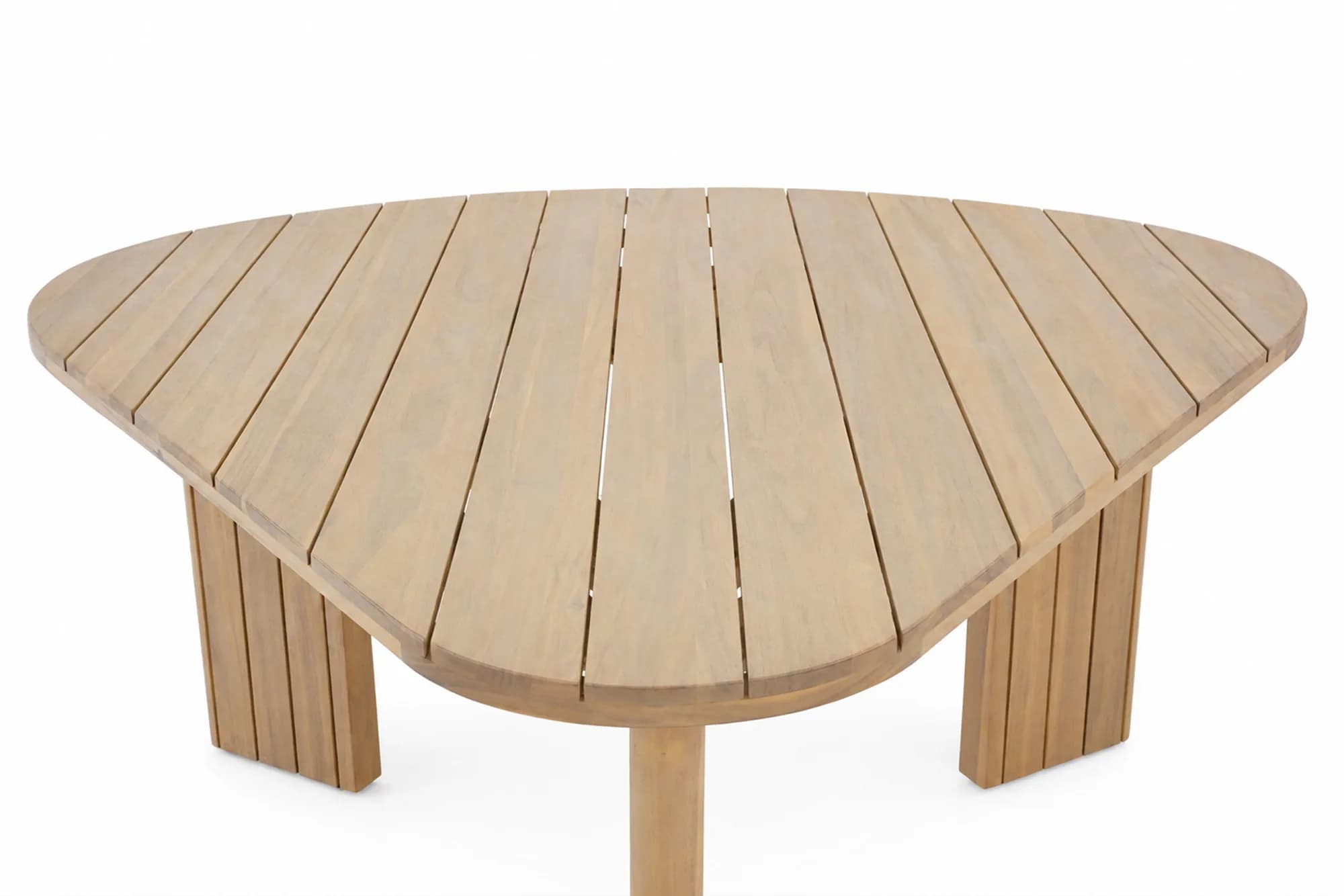 Wooden dining set, view 3