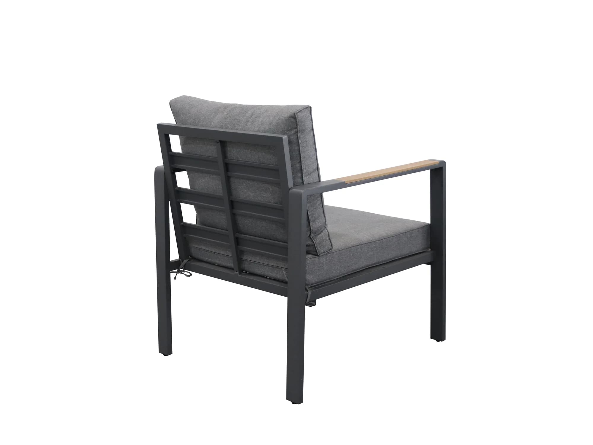 Wooden and metal Sofa, view 8
