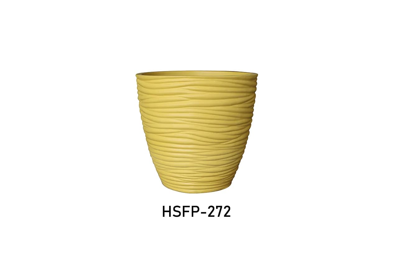 Colorful fiber cement pottery (HSFB-272), view 1