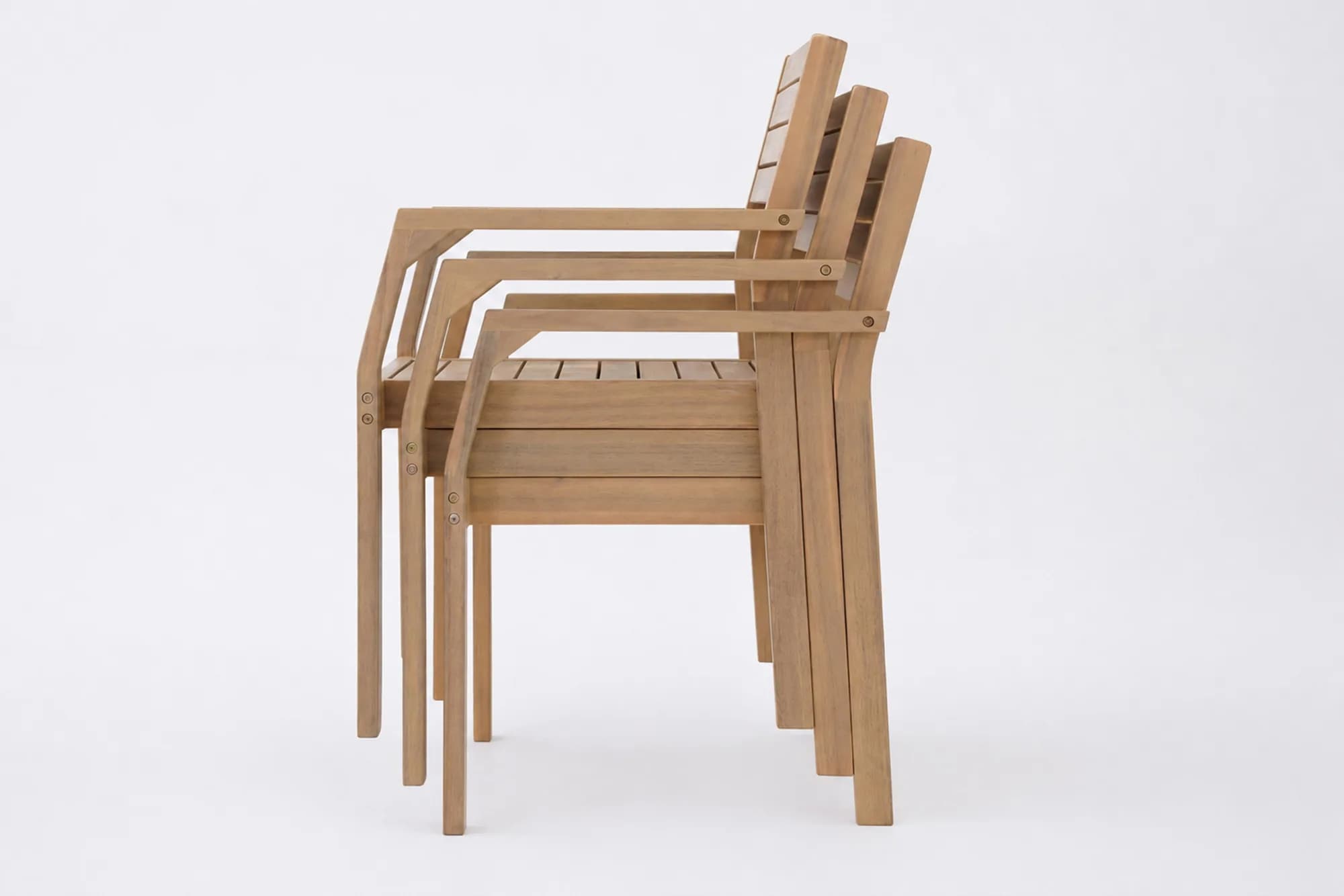 Wooden dining set, view 6