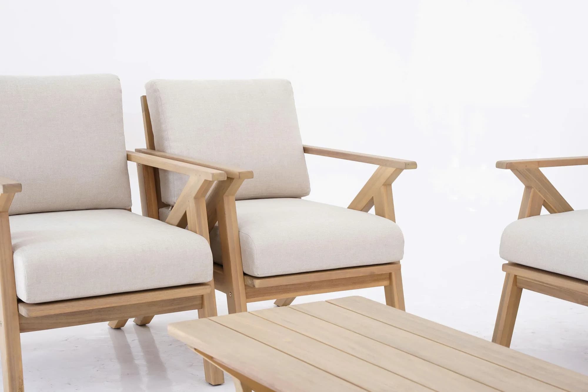 Sofa gỗ, góc nhìn 4