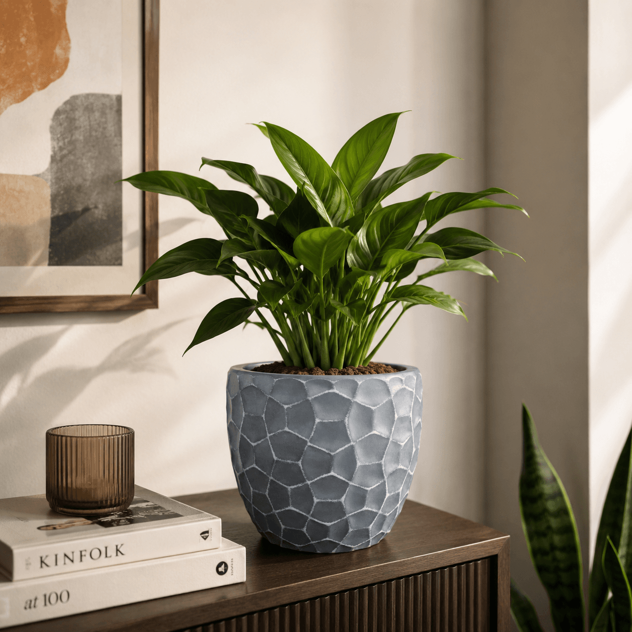 Terracotta breathes, but is porous