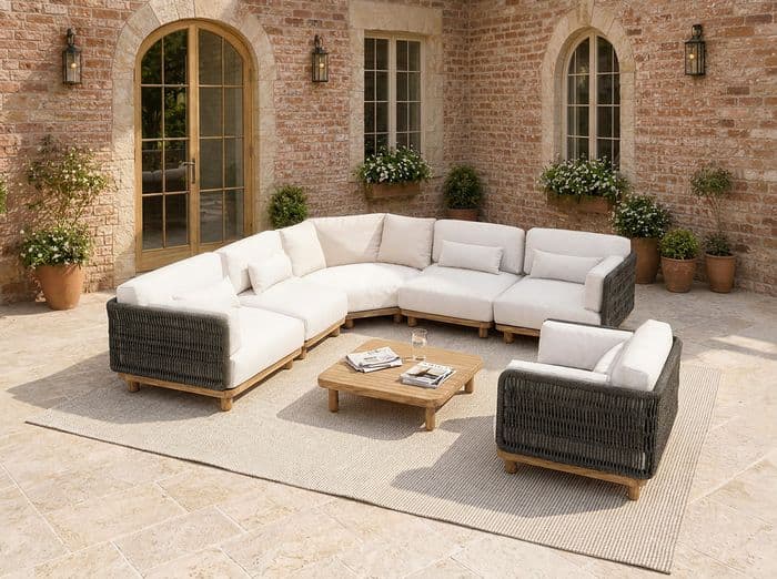 Clean lines, softened by natural texture