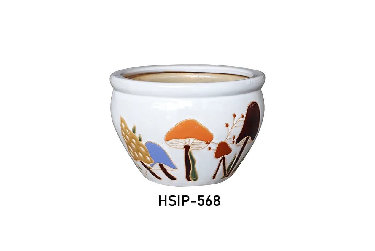 Mushroom ceramic pottery (HSIP-568)