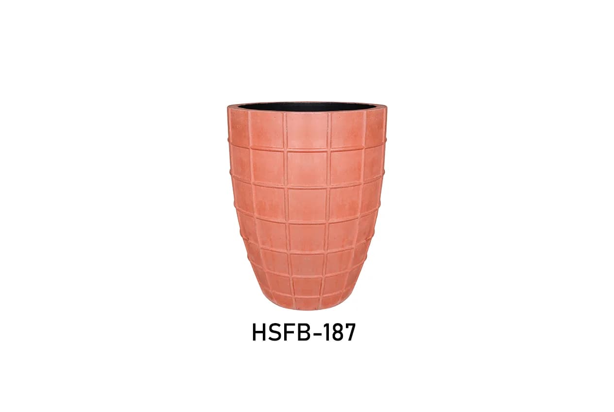 Colorful fiber cement pottery (HSFB-187)